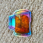 Waterproof Holographic Grand Rapids Beer Sticker