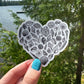 Waterproof Heart Shell Sticker