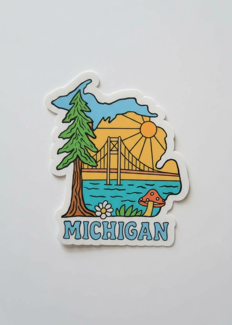 Mackinac Bridge Sticker