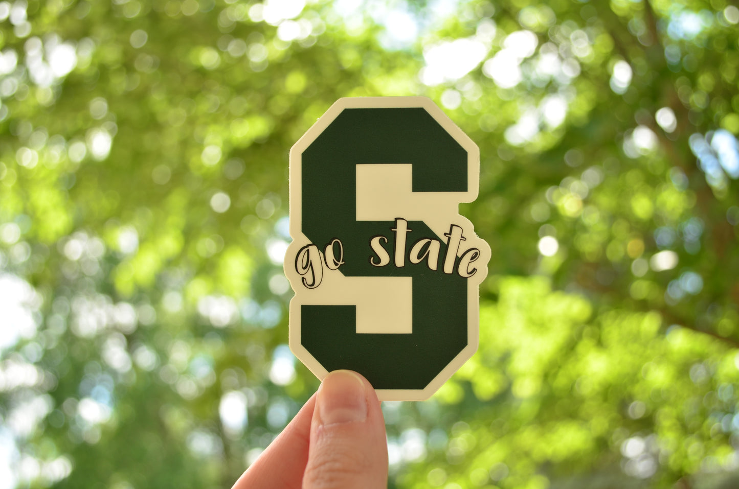 Waterproof Go State Sticker