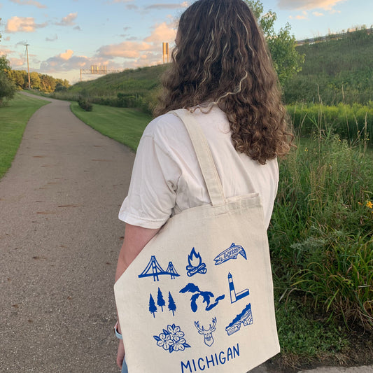 All Things Michigan Tote