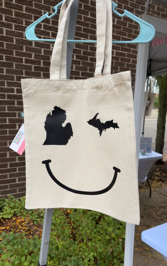 Michigan Wink Eco Friendly Tote