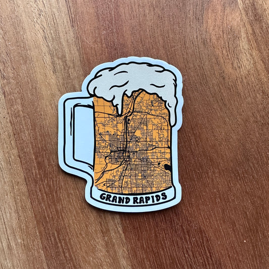 Grand Rapids Beer Magnet