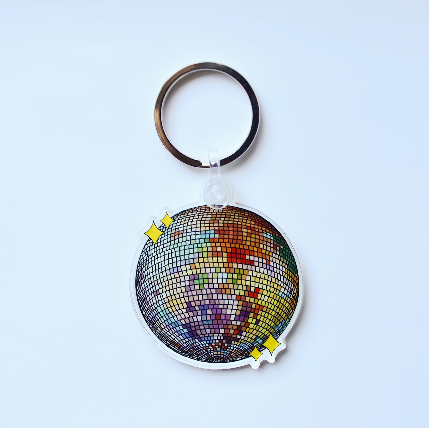 Disco Ball Keychain