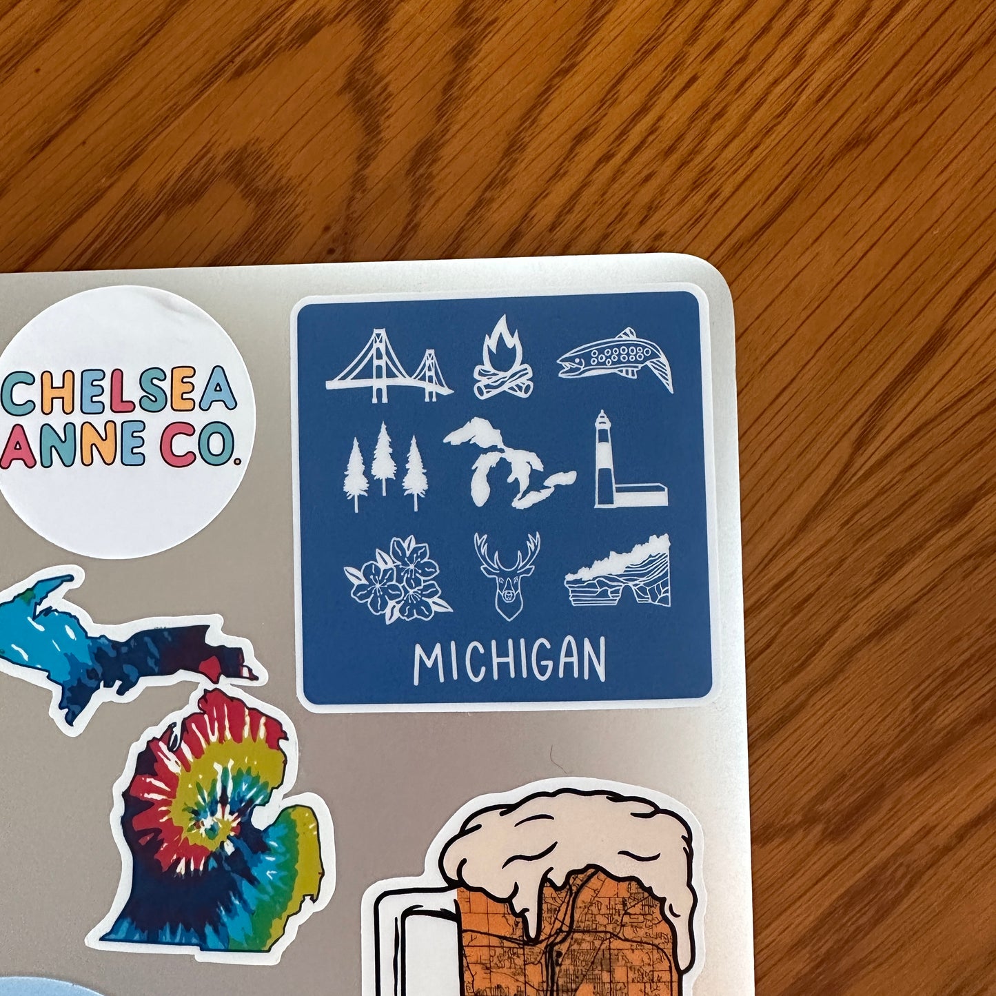 Waterproof All Things Michigan Sticker